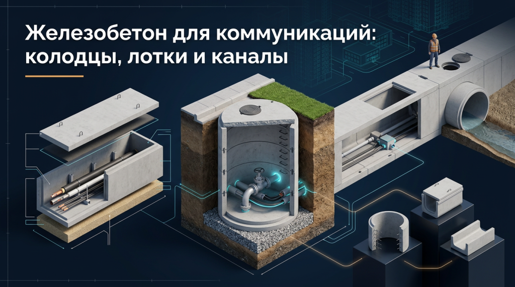 Железобетон для коммуникаций колодцы, лотки и каналы.png Железобетон для коммуникаций колодцы, лотки и каналы.png