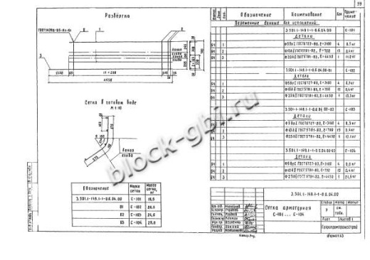 Фундамент ТС-120-4,5С
