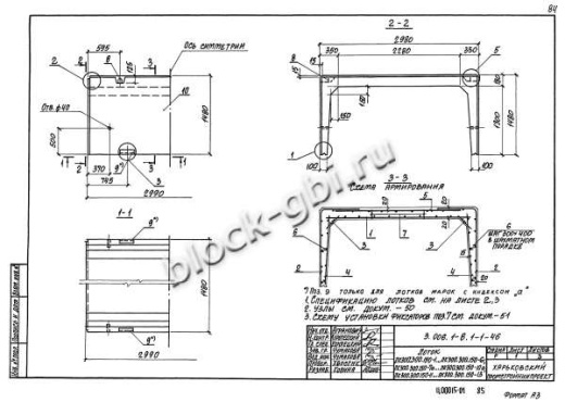 Лоток ЛК 300.300.150-8а