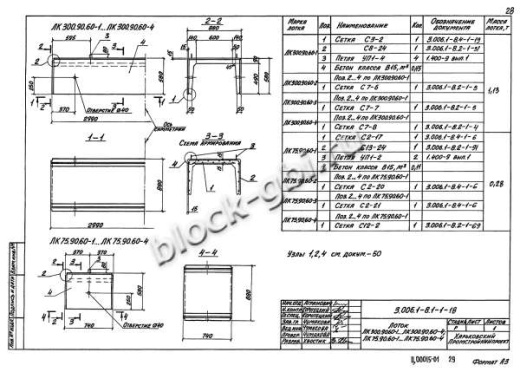 Лоток ЛК 300.90.60-3