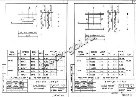 Диафрагма жесткости ДП 30.43