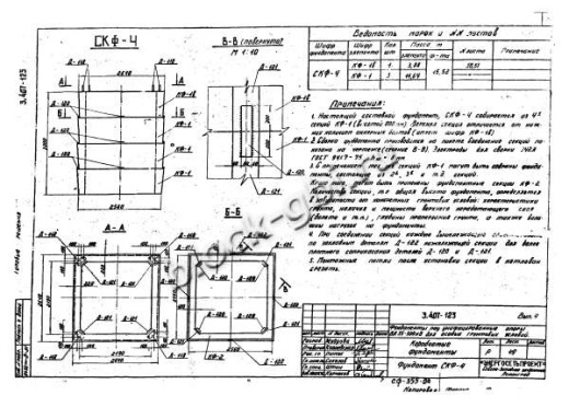 Фундамент СКФ-4