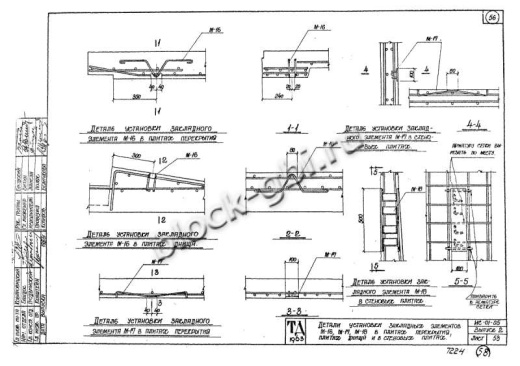 Плита днища тоннелей ПДТ 8