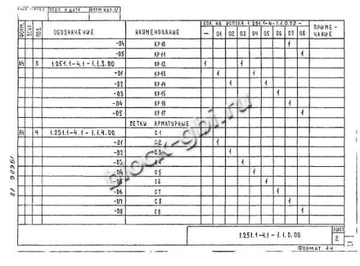 Лестничный марш 2ЛМФ 42.14.18-5
