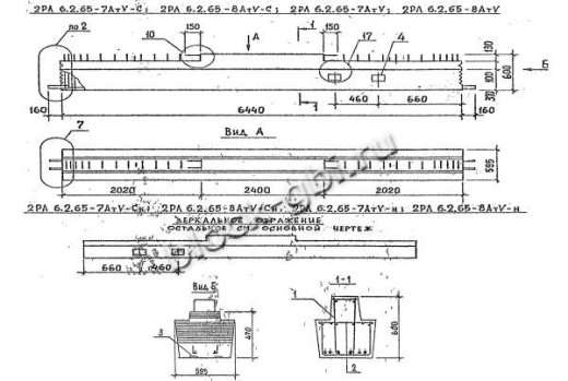 Ригель 2РЛ 6.2.65-8 АтV-н
