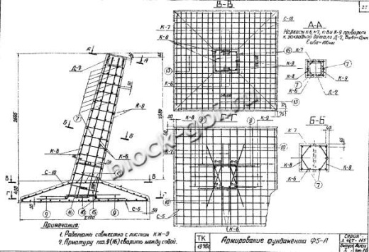 Фундамент Ф5-А Фундамент Ф5-А