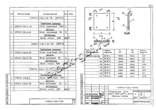 Лестничная площадка ЛП 15-4