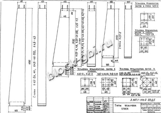 Фундамент Ф2.7х4.5-А5 Фундамент Ф2.7х4.5-А5