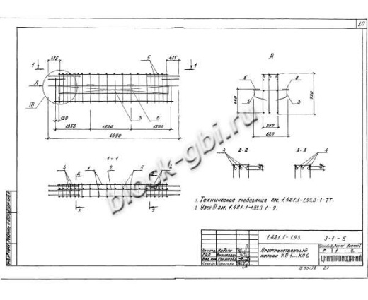 Ригель РЖ 8.52-11