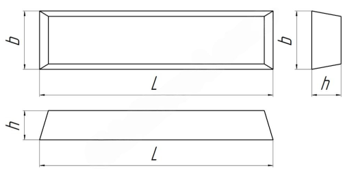Плита фундамента ФЛ 6.24-4