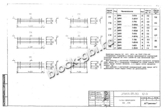 Балка мостовая БН 1.276-К3