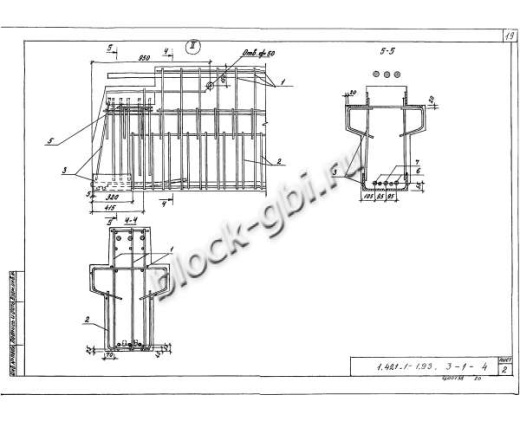 Ригель РЖ 8.52-7-Т