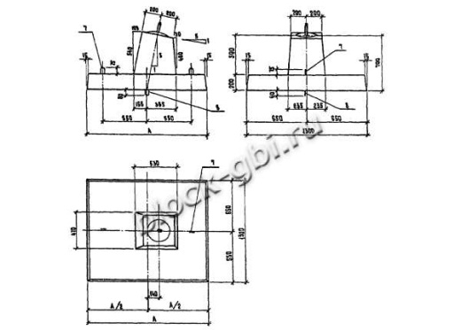Фундамент МФ1.3х1.5-1/5