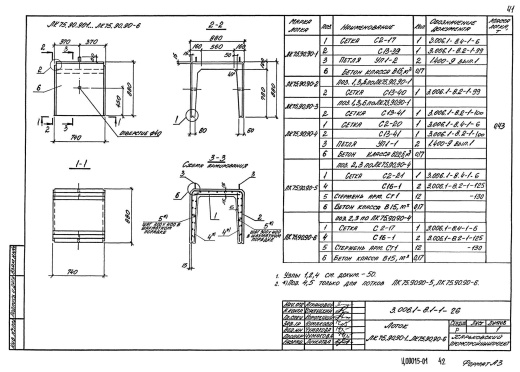 Лоток ЛК 75.90.90-4