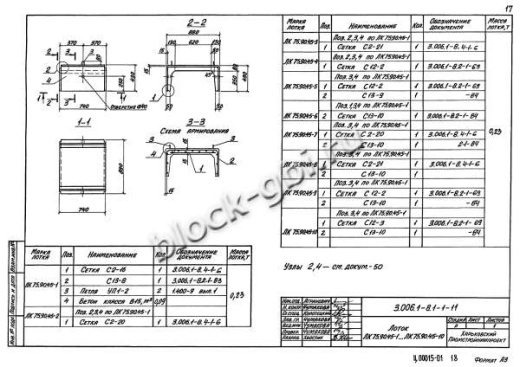 Лоток ЛК 75.90.45-5
